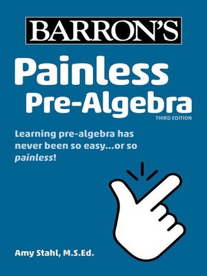 cover image of Painless Pre-Algebra